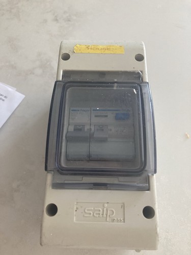 Hager 40a double pole 30ma - 40a,
