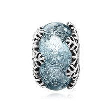 Pandora Winter Blue Snowflake