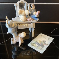 Me To You My Blue Nose Friends All Glammed Up Figurine ornament with card