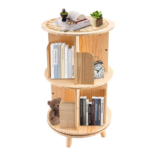 Rotating bookshelf tower - rotating,