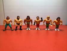Lot Of 6 WWF Hasbro Wrestling