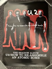 U2 - PROMO MUSIC POSTER - HOW