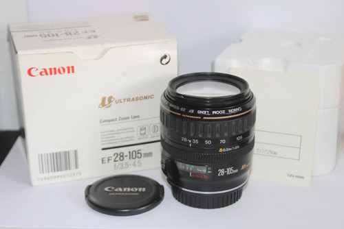 Boxed canon 105mm - boxed, ef