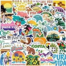 50 Costa Rica Stickers Nature