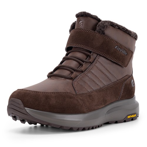 Fitville men winter boots fur - fitville,