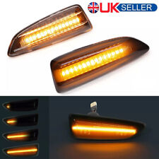 2x Fit Opel Vauxhall Astra J Insignia Dynamic LED Side Indicator Repeater Light