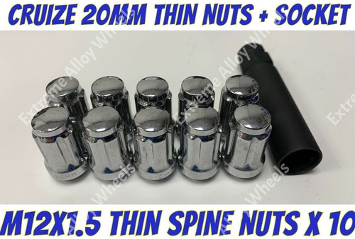 Alloy wheel nuts spline 20mm - alloy,