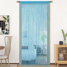 Door Curtain Window Curtains 35" X 79" Room Dividers Decorations X 2