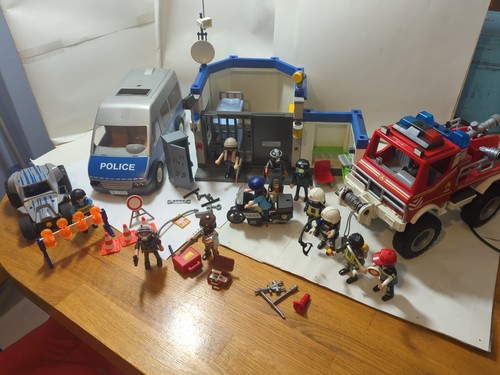 Playmobil police station - playmobil, &