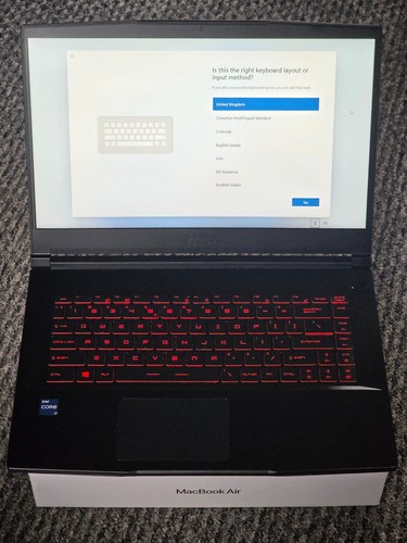 Msi gf63 thin inch gaming - msi, 15.6