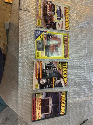 1990 trucking magazines - trucking,