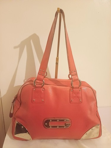 Vintage coach coral patent - vintage,