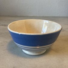 English Mochaware 4" Blue &