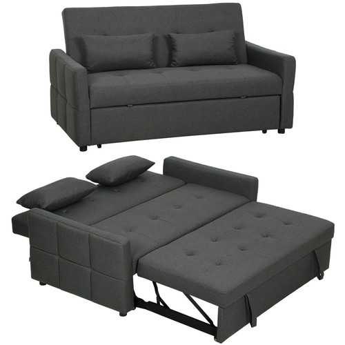 Homcom seater sofa bed - homcom,