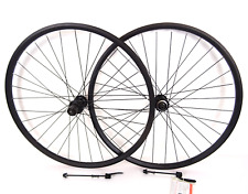 26" Mountain Bike Wheel Set Shimano TX505 C-Loc Disc 135 8/9/10s Black QR WH-196