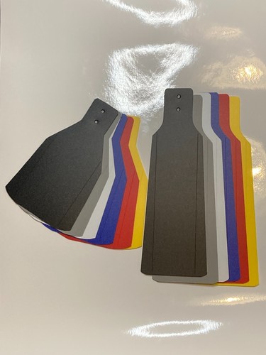 Deluxe bicycle mud flap set - deluxe,