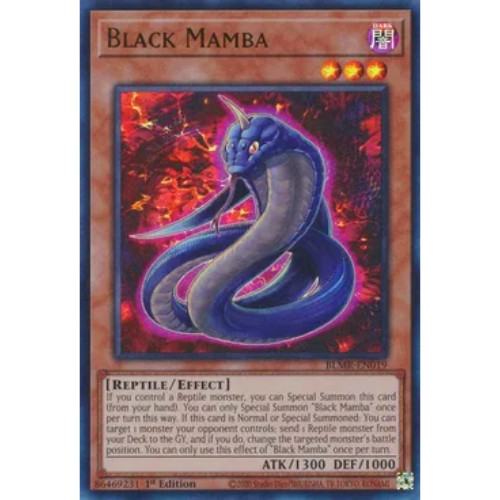 Black mamba blmr en019 - black,