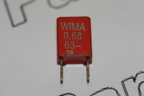 68uf 63v wima mks2 - 5x, 0.68uf