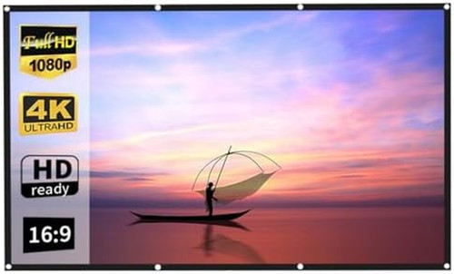 Projection screens to - in,