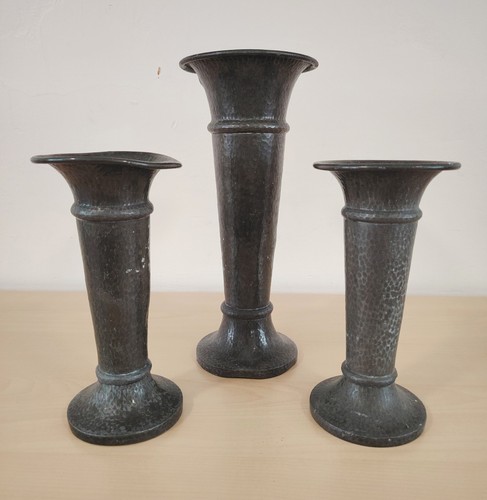 Pewter vases arts - arts, and