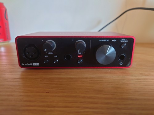 Focusrite scarlett solo 3rd - scarlett, [3rd