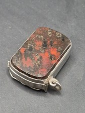 Rare Antique Bloodstone White