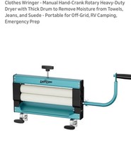 Clothes Wringer - Rotary Dryer