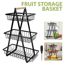 3 Tier Fruit Basket Handle