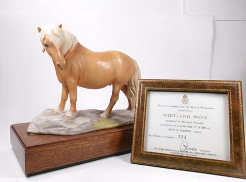 Royal worcester shetland pony - royal,