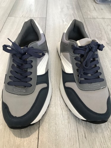 Trainers white and - and, navy