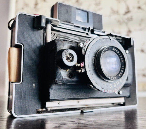Vintage polaroid land camera - vintage,