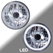 2x Angel Eye 7" Headlights
