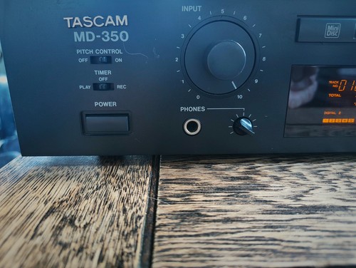 Tascam 350 mini disc - md-350,