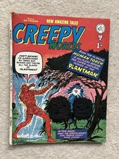 CREEPY WORLDS #51 - MARVEL HUMAN TORCH COVER - ALAN CLASS