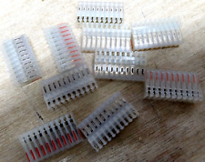 10x 10 way IDC 22awg 0.1" MAS-CON Panduit CE100F22-10-T 2.54mm pitch SIL