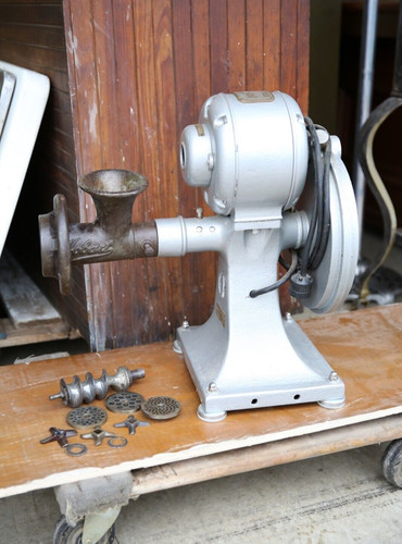 Hobart meat grinder sausage - grinder,
