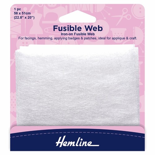 Hemline fusible web 58x50cm - fusible,