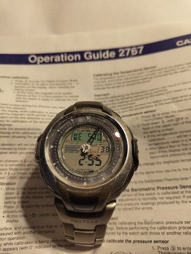 Casio pro trek model - casio.,