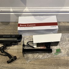2 x Decoy Camera With Flashing LED & 1 other