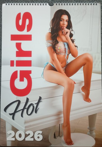 Hot girls 2026 wall calendar - 2026,