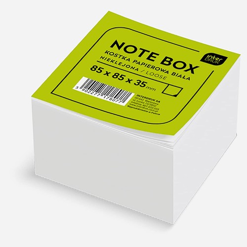 Interdruk white memo cube - interdruk,
