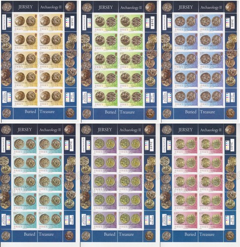 Jersey 1605 1610 mnh mint - sg, 1605-1610