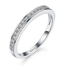 2mm Ladies 925 Sterling Silver