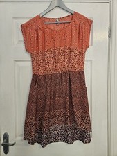 Size 14 orange short sleeve