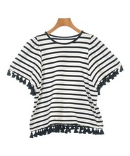 kate spade new york T-shirts/Cut & Sewns WhitexBlack(Border) XS 2200621289091