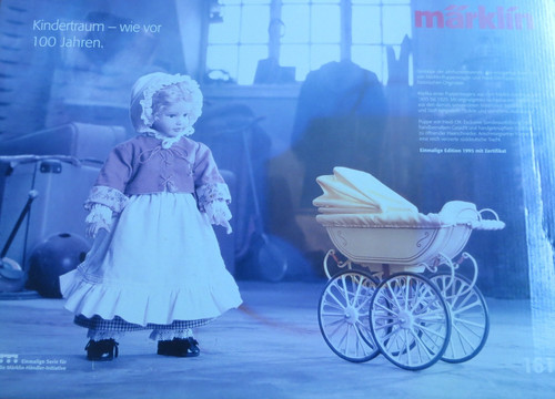 Märklin 1611 doll pram - doll,