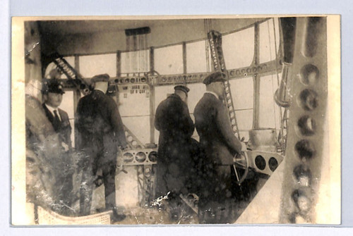 Zeppelin real photo postcard - real, photo/postcard