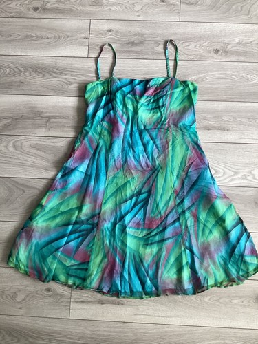 Size stunning silk dress - size,