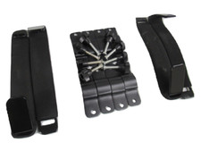 Universal Kayak Roof Rack Bars with Tie Down Straps - Mount Car Van