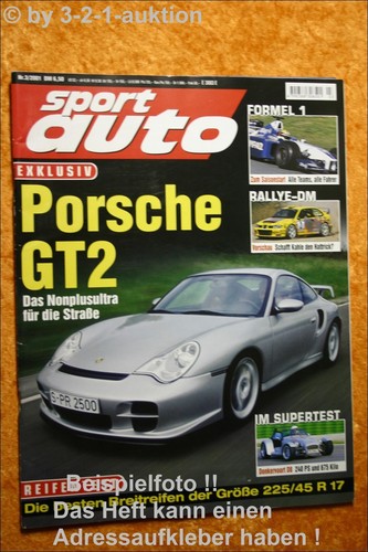 Sport auto porsche gt2 - auto,